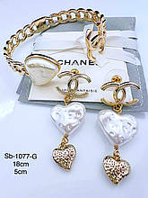 Браслет + сережки Stainlees Steel PREMIUM