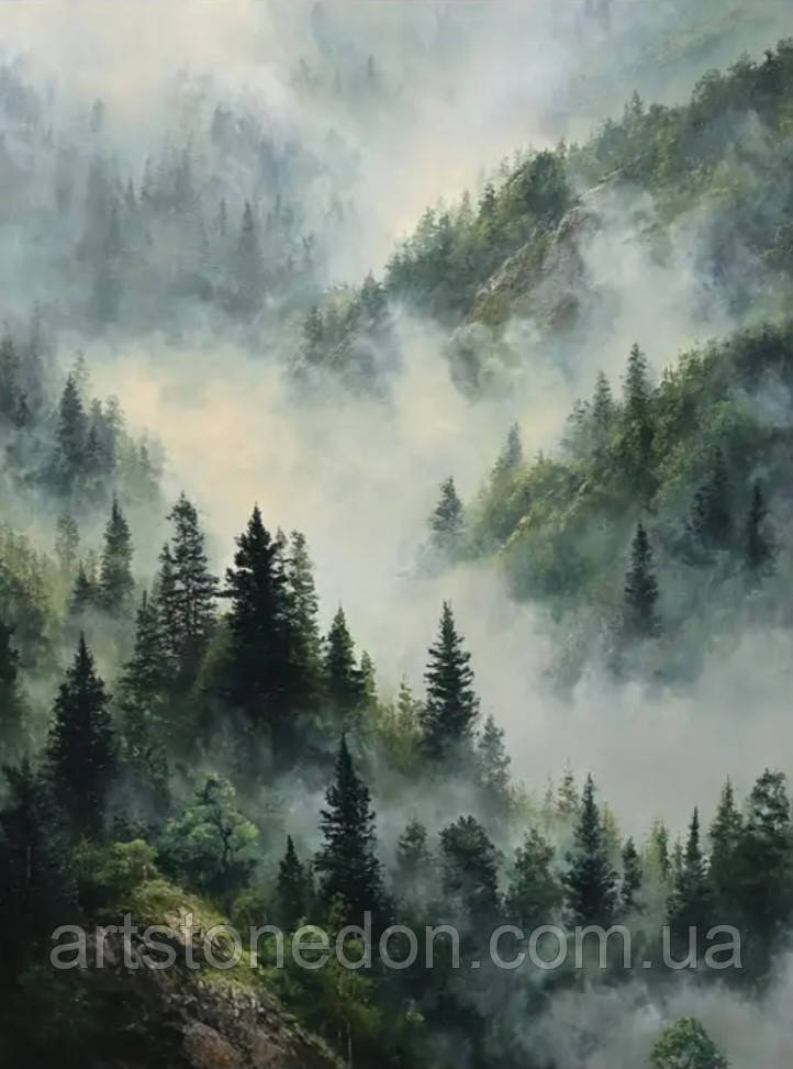 Картина для інтер’єру "Туманні Карпати", фото 1