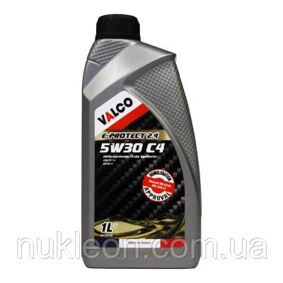 Популярний! Моторна олива VALCO E-Protect 2.4 5W-30 C4 1 л (1248894) - Краща якість тільки на Nukleon.com.ua, фото 1