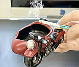 Попільничка у формі мотоцикла з коляскою – стильний декор та аксесуар, фото 2