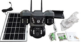 Камера на 3 лінзи працює через 4g та від сонячної панелі