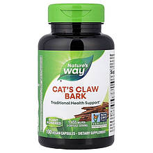 Кора котячого кігтя Nature's Way "Cat's Claw Bark" 1455 мг (100 капсул)