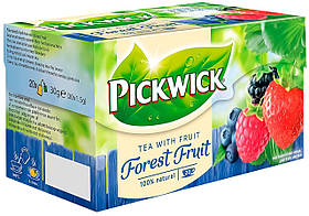 Чай чорний аромат. зі шматоч лісових ягід Pickwick G 30г(20x1.5г) x12 НП