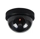 Муляж внутрішньої камери CAMERA DUMMY BALL 6688 з червоним світлодіодом, чорний