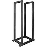Стійка ZPAS 19", 36U, SRX, підлогова дворамна, глибина 800 мм, максимально 250кг, чорна, фото 2