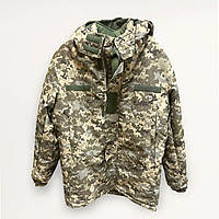 Бушлат зимовий тактичний "Альфа" Піксель з підкладкою Omni-Heat, мембранна тканина
