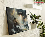 Картина "Корабель і НЛО", фото 2