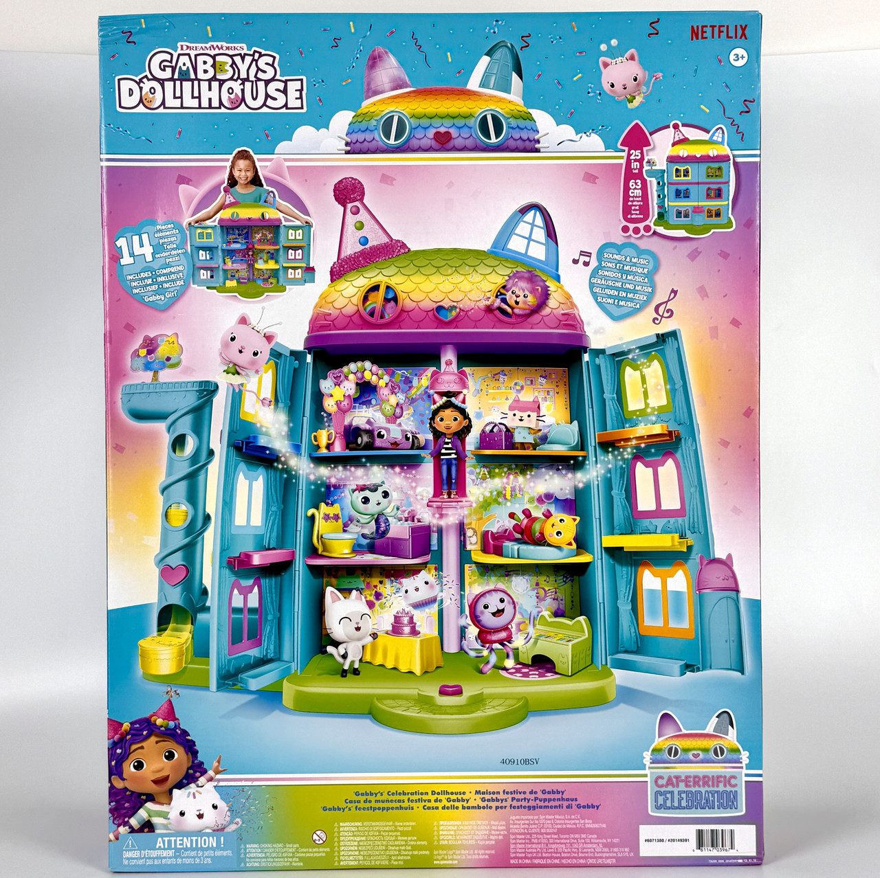 Будиночок Габбі Святковий Gabby's Dollhouse SM36200/6070742 ляльковий будиночок Celebration, Міккі Маус