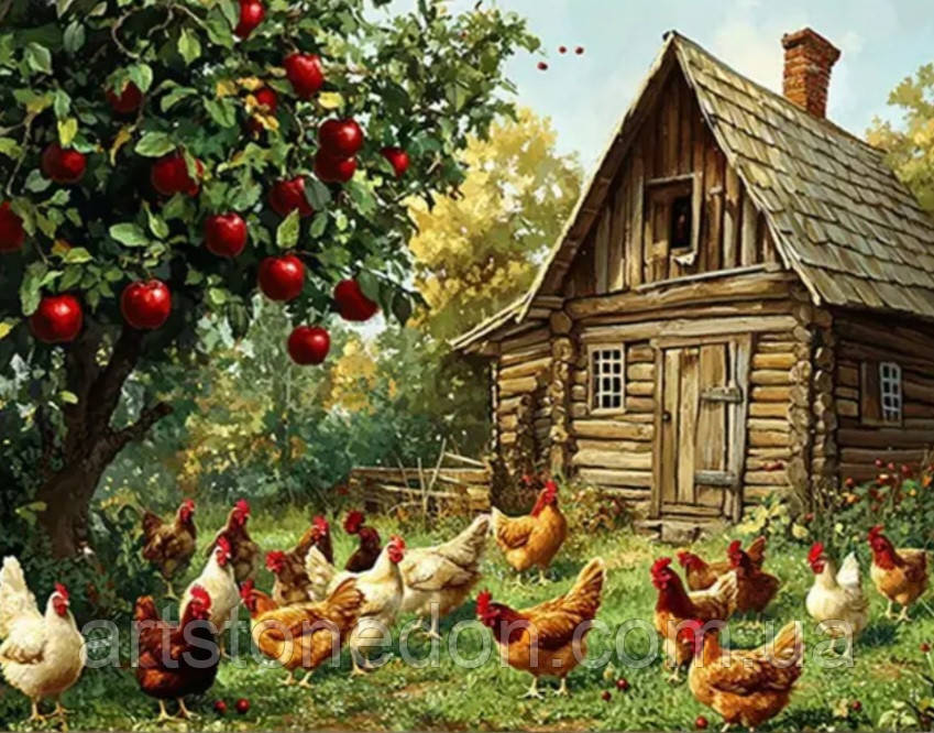 Картина на полотні Рідна хата, фото 1