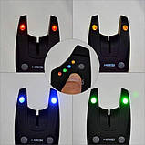 Hirisi S5 4+1 Коропові сигналізатори клювання набір бездротових сигналізаторів Hirisi для риболовлі, фото 5