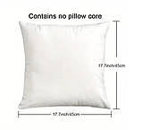 Набір 4 чохли на подушки з лавандовим принтом – декоративний текстиль для дому, фото 6