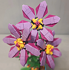 Конструктор квітка в горщику Азалія 46см, конструктори дитячі 3D на подарунок 798 дет, фото 5