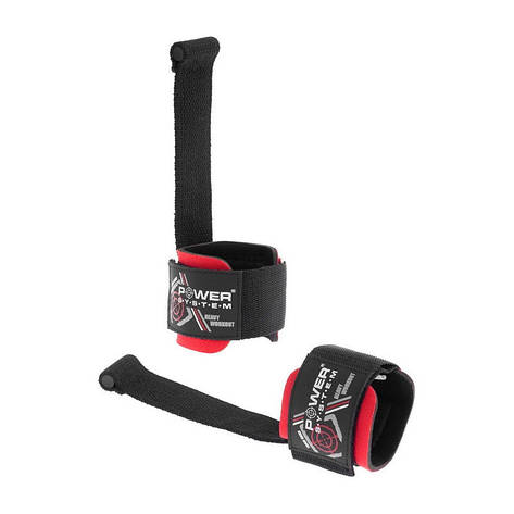 Power System Power Pin Lifting Straps 3350-BK-0 Black-Red, фото 1