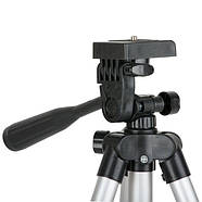 Штатив для лазерного рівня, 280-650 мм, різьба 1/4" INTERTOOL MT-3049, фото 7