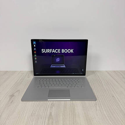 Б/в Ноутбук Б-клас Microsoft Surface Book 2 15.0" 3240x2160 Touch| i7-8650U| 16GB RAM| 256GB SSD NVMe| GTX 1060 6GB, фото 1