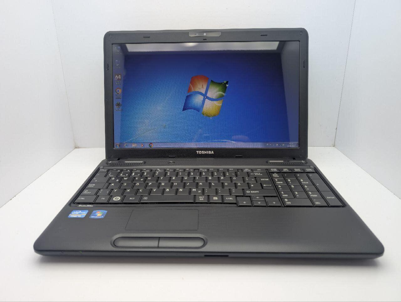 Б/в Ноутбук Toshiba Satellite C660 15.6" 1366x768| Core i5-2410M| 6 GB RAM| 750 GB HDD| HD