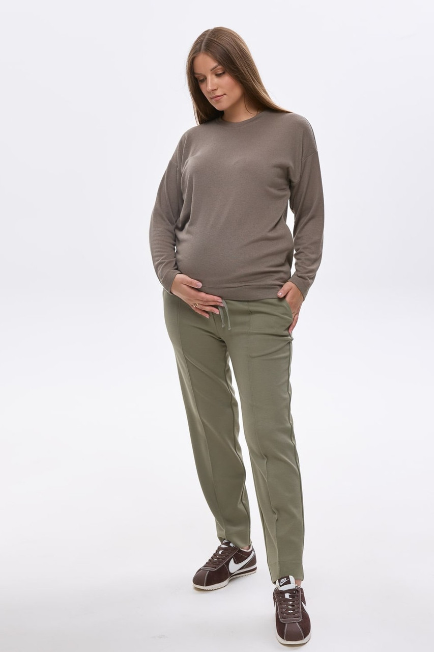 Кофта для вагітних та годуючих мам з м'якої трикотажної тканини, S, фото 1