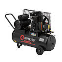 Компресор, 50 л, 1,8 кВт, 220 В, 10 атм, 250 л/хв INTERTOOL PT-0011, фото 2