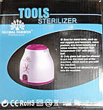 Стерилізатор кварцевий Global Fashion Purple 100 Вт для манікюрних інструментів Фіолетовий, фото 4