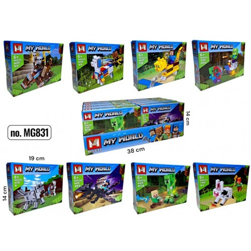 Конструктор My World MG831 8 видів р.14х19см
