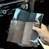 Обкладинка на військовий квиток з натуральної шкіри Kaiser, ручна робота. Оплата при отриманні. Гарантія якості., фото 5