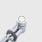 F2075 душ гігієнiчний лат. корпус з поличкою та папероутримувачем Ø25 (хром) {10/1}, фото 4