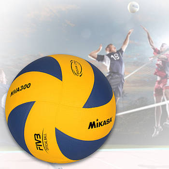 М'яч волейбольний Mikasa розмір 5 MS 0162-2 М'яч для гри у волейбол із яскравим дизайном