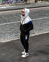 Sports suit grey/black PP7926, фото 5