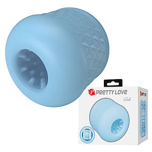 Міні-мастурбатор нереалістичний Pretty Love Cory, блакитний
