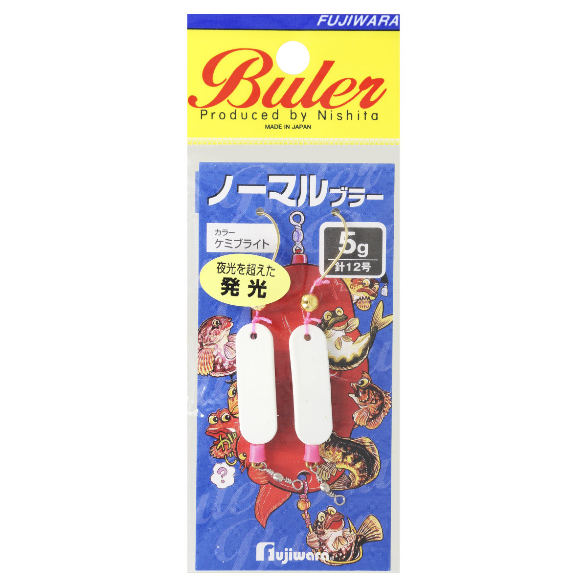 Блешня Fujiwara Normal Buler 5г Chemi Bright (2шт), фото 1