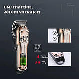 Машинка для стрижки волосся з потужним мотором Kemei KM-2618 (Kemei_645), фото 6