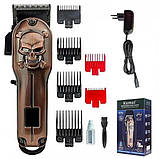Машинка для стрижки волосся з потужним мотором Kemei KM-2618 (Kemei_645), фото 9