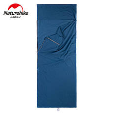 Підкладка для спального мішка Naturehike NH15S012-D, бавовна, синій