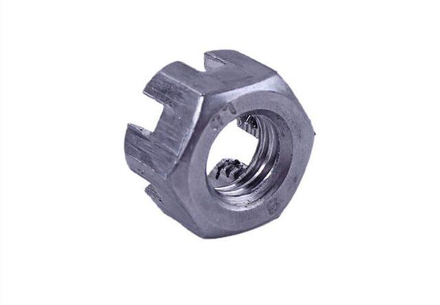 Гайка корончатая М10 TT AGRO MOTO на роторную косилку KRO 900, фото 1