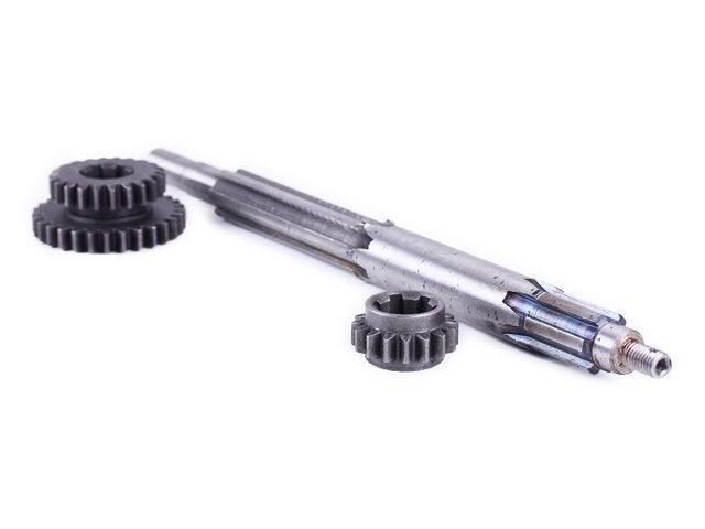 Вал первинний L-400 мм + шестерні: Z-16 Z-22/29 — КПП/6, фото 1