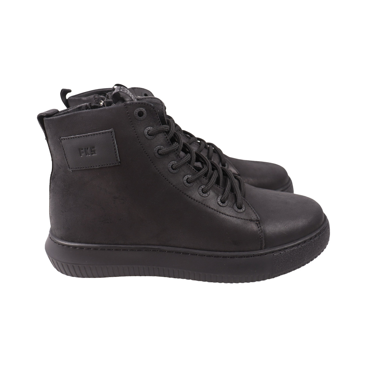 Черевики чоловічі Konors чорні натуральна шкіра, 45, фото 1