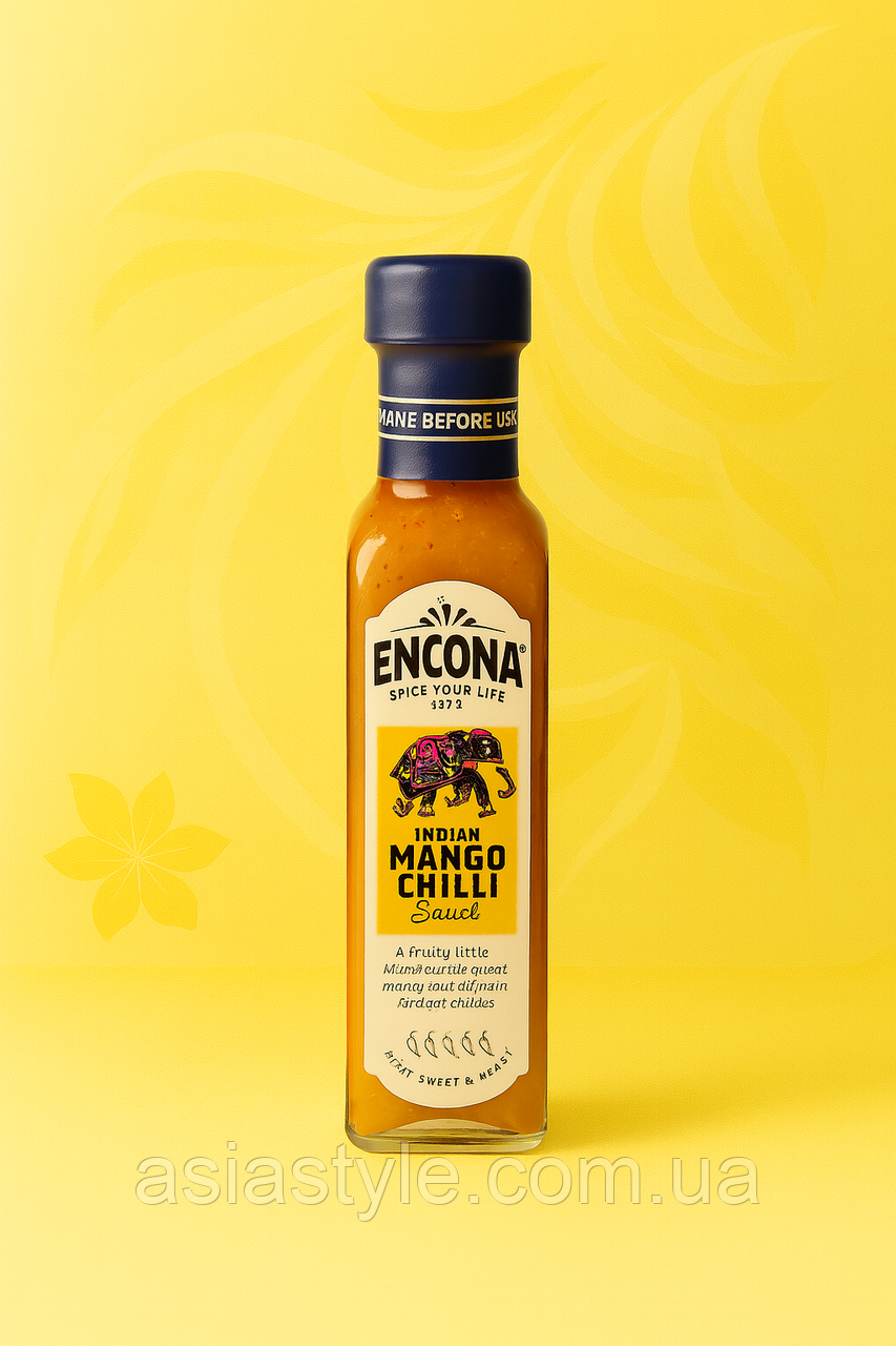Соус Манго Чилі, Sauce Mango Chilli, Encona, 142 мл, Великобританія, ВО, фото 1