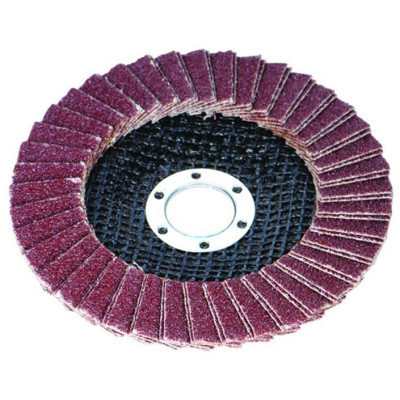 Круг зачистний Sigma пелюстковий торцевий Т27 (прямий) 125мм P80 (9172081)