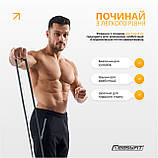 Набір гумових петель EasyFit Ranger 1–65 кг (5 шт.), фото 3