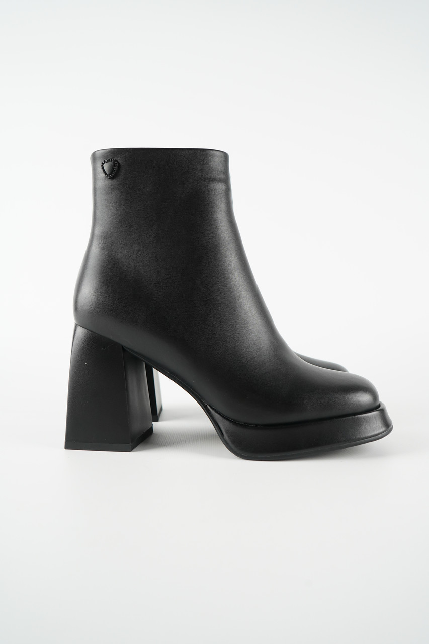 Жіночі черевики на каблуку Lino Marano чорні (L351-E), фото 1