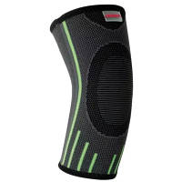 Популярний! Фіксатор ліктя MadMax MFA-283 3D Compressive elbow support Dark grey/Neon green S (MFA-283_S) - Краща якість тільки на