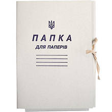 51701 Папка для документів, на зав'язках