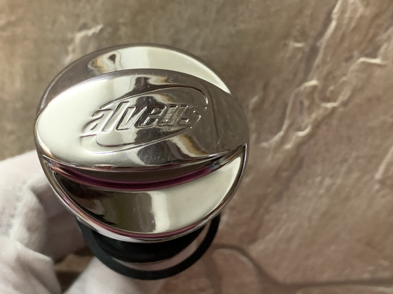 Ручка керування Alveus клапаном-автоматом хром (Італія)