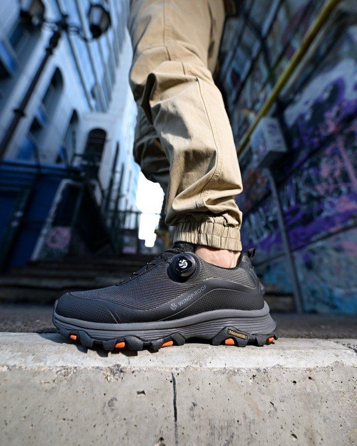 Кросівки зимові WindProof термо чорні з EVA підошвою ПП7896 ТМ, фото 1