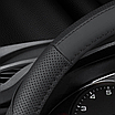 Чохол обплетення Cool на кермо для автомобіля BMW натуральна шкіра, фото 4