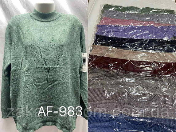 Светр жіночий оптом (52-58) Китай AF983-140753, фото 1