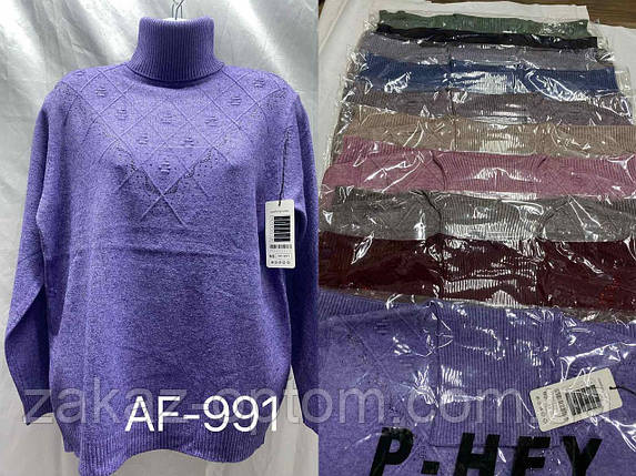 Светр жіночий оптом (52-58) Китай AF991-140754, фото 1