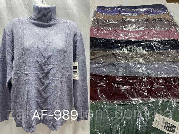 Светр жіночий оптом (52-58) Китай AF989-140757, фото 1