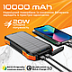 Solar charger 50000mah power bank на солнечных батареях павербанк портативное зарядное устройство с фонариком - фото 8 - id-p2745247377