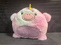 Дитячий худорлявий трансформер м'яка іграшка Huggle Pets. Толстовка, що складається в м'яку іграшку фіолетова ШК